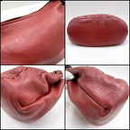 Bottega Veneta Shoulder Bag Red Leather — view 3