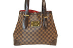 Louis Vuitton Hampstead MM Tote Bag Damier Ebene Brown Canvas — view 2