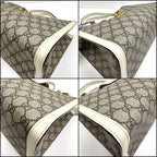 Gucci Padlock GG Chain Shoulder Bag Supreme Beige White — view 5