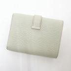 Hermes Bearn Convenience Wallet Mushroom Gold Chevre — view 2