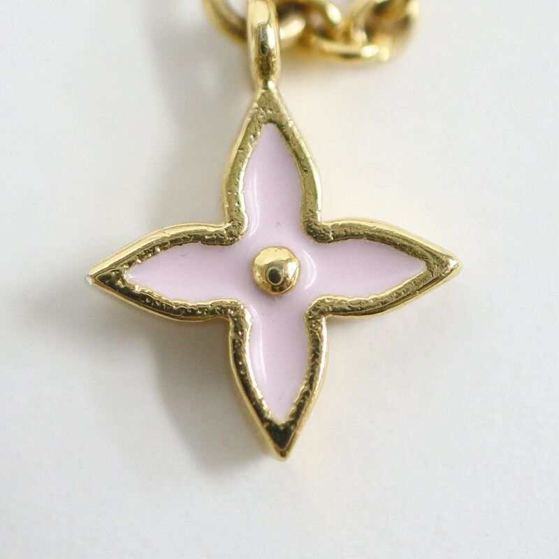 Louis Vuitton Bracelet LV Iconic Gold Plated Pale Pink — view 7