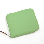 Hermes Azap Silk in Compact Cricket Rose Confetti Epsom Coin Purse — view 2