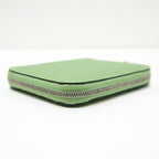 Hermes Azap Silk in Compact Cricket Rose Confetti Epsom Coin Purse — view 4