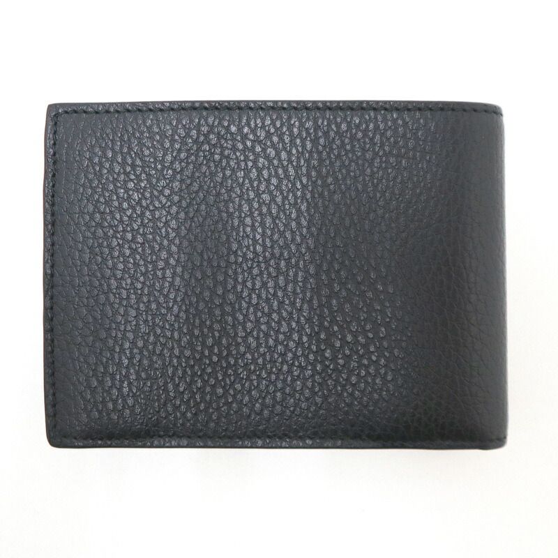 Gucci Bifold Compact Wallet Black Leather — view 3