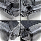 Dior Hit the Road Backpack CD Diamond Canvas Leather Black Metal — view 5