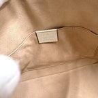 Gucci Ophidia Shoulder Bag Leather White Gold — view 7
