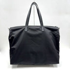 Prada Tessuto Tote Black Nylon Calf Leather — view 2