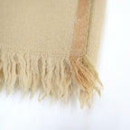Gucci Large Shawl Beige Pink 95% Wool 5% Silk — view 4