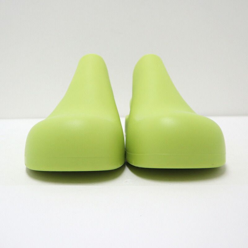 Bottega Veneta Paddle Sandals Light Green Rubber 42 — view 4