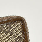 Gucci Wallet GG Canvas Leather Beige Brown — view 6