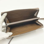 Gucci Wallet GG Canvas Leather Beige Brown — view 4