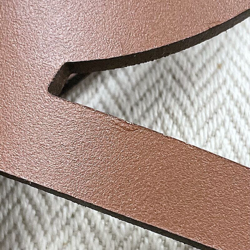 Loewe Anagram Cutout Pocket Shoulder Brown Leather Canvas — view 7
