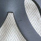 Loewe Anagram Cutout Pocket Shoulder Black Leather Canvas — view 6