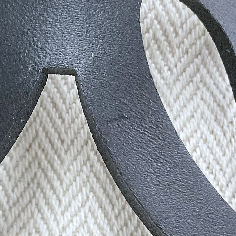 Loewe Anagram Cutout Pocket Shoulder Black Leather Canvas — view 6