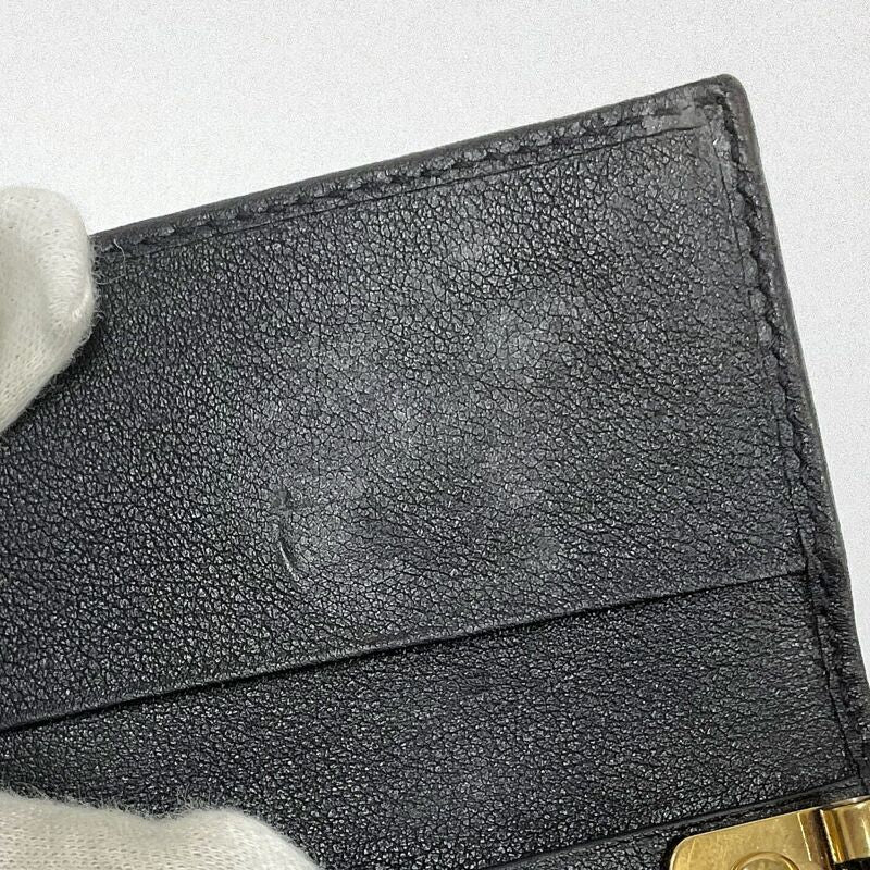 Gucci Key Case Leather Black Holder — view 9