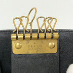 Gucci Key Case Leather Black Holder — view 6