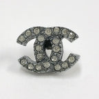 Chanel Earrings CC Mark Antique Metal — view 2