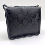 Gucci Off the Grid Travel Pouch Nylon Leather Black — view 2