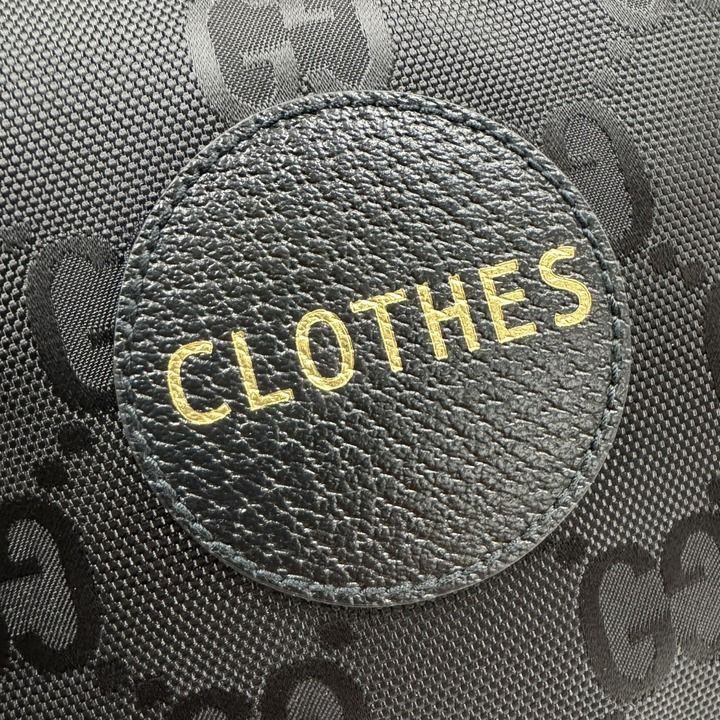 Gucci Off the Grid Travel Pouch Nylon Leather Black — view 3