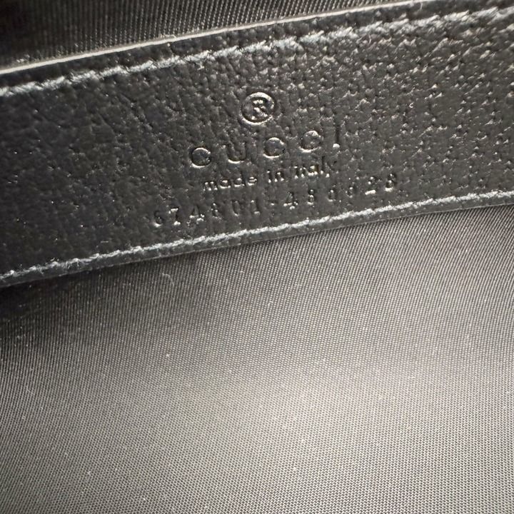 Gucci Off the Grid Travel Pouch Nylon Leather Black — view 8