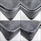 Gucci Off the Grid Travel Pouch Nylon Leather Black — view 4