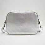 Gucci Blondie Small Shoulder Bag Silver Leather — view 2