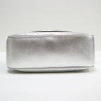 Gucci Blondie Small Shoulder Bag Silver Leather — view 4