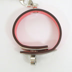 Hermes Kelly Glove Holder Charm Swift Pink Silver — view 4