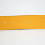 Gucci Belt Leather Light Blue Yellow — view 4