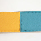 Gucci Belt Leather Light Blue Yellow — view 5