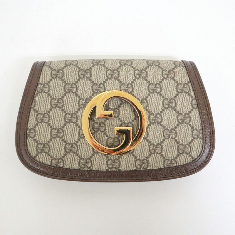 Gucci Blondie Belt Bag GG Supreme Beige Brown — view 3