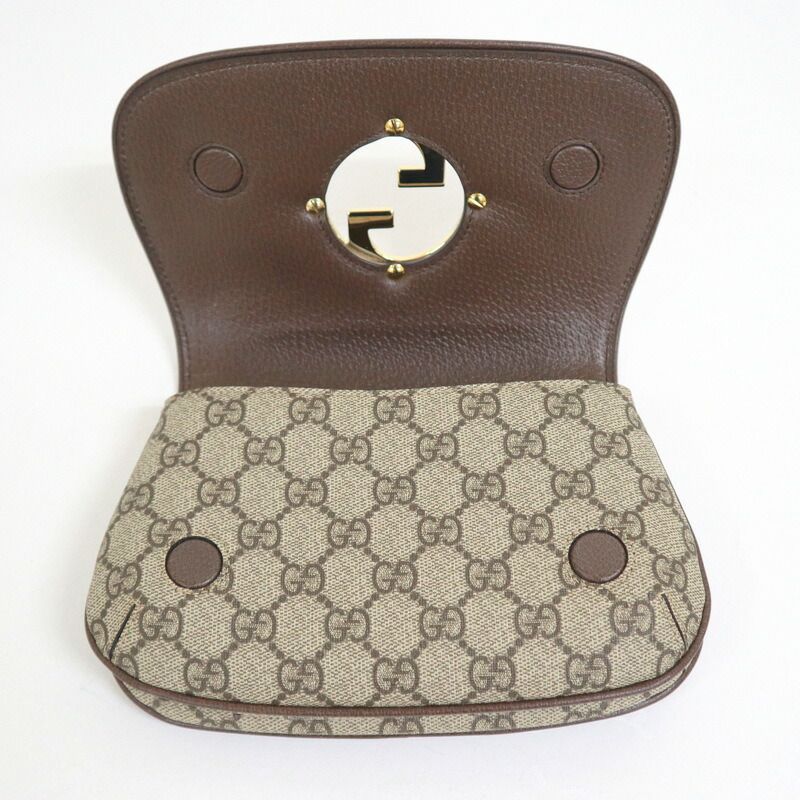 Gucci Blondie Belt Bag GG Supreme Beige Brown — view 7