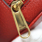 Gucci Mini Circle Backpack Ophidia GG Flora Leather Khaki Red — view 8
