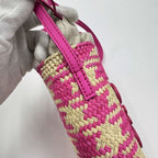 Loewe Square Pocket Shoulder Bag Anagram Irakaya Calf Natural Pink — view 6