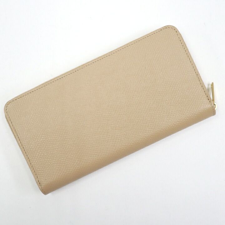 Celine Large Zip Wallet Grain Calf Beige — view 2
