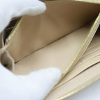 Celine Large Zip Wallet Grain Calf Beige — view 7