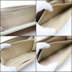 Celine Large Zip Wallet Grain Calf Beige — view 5