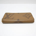 Louis Vuitton Zippy Wallet Monogram Giant Reverse Brown — view 4