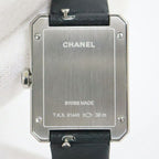 Chanel Boyfriend Small Watch Silver Black — view 2
