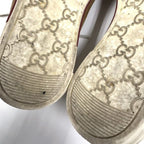 Gucci Low Cut Sneakers Brown Suede Resin 6.5 — view 7