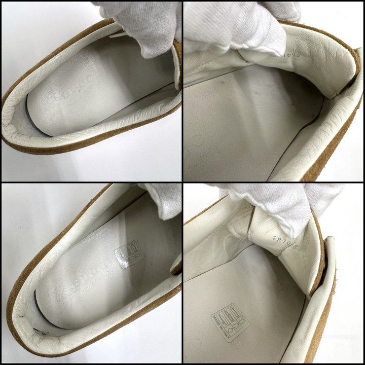 Gucci Low Cut Sneakers Brown Suede Resin 6.5 — view 5