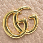 Gucci Bifold Wallet GG Marmont Leather Pink Beige — view 7