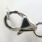 Hermes Cage Ash Necklace Cube Silver Orange — view 6