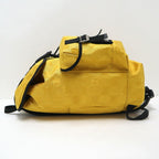 Gucci Off the Grid Backpack Yellow Black Nylon Leather — view 3