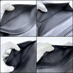 Chanel Butterfly Camellia Wallet Leather Black Silver — view 9