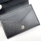 Louis Vuitton Envelope Business Card Holder NM Taiga Noir Black — view 7