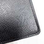Louis Vuitton Envelope Business Card Holder NM Taiga Noir Black — view 3