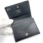 Louis Vuitton Envelope Business Card Holder NM Taiga Noir Black — view 4