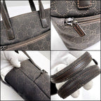 Gucci Mini Tote GG Canvas Leather Brown — view 6