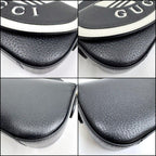 Gucci Adidas Shoulder Bag Black White Leather X — view 3
